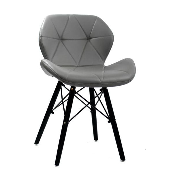 Стілець Onder Mebli Invar-BK Сірий 21-0