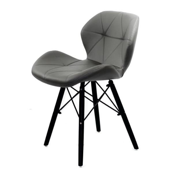 Стілець Onder Mebli Invar-BK Сірий 21-3