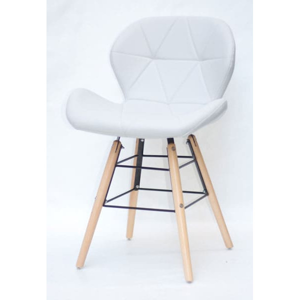 Стілець Onder Mebli Invar Q Білий-1
