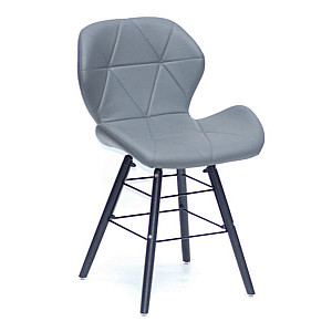 Стул Onder Mebli Invar Q-BK Серый 21