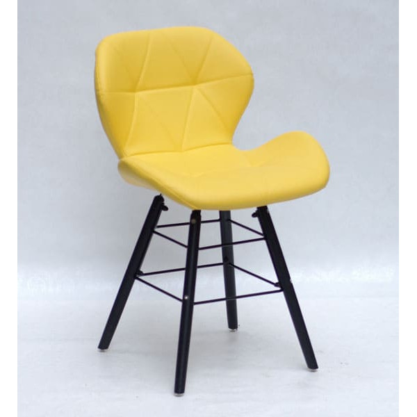 Стул Onder Mebli Invar Q-BK Желтый 12-0