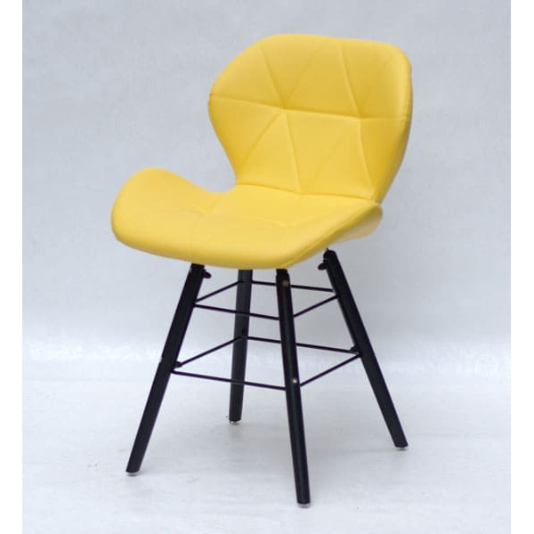Стул Onder Mebli Invar Q-BK Желтый 12-1