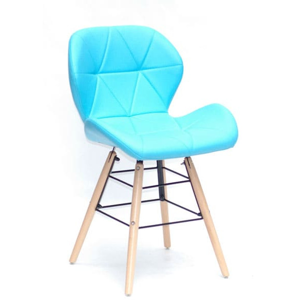 Стул Onder Mebli Invar Q Голубой 52-0