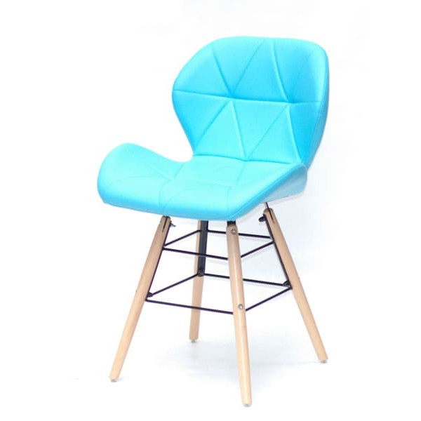 Стул Onder Mebli Invar Q Голубой 52-1