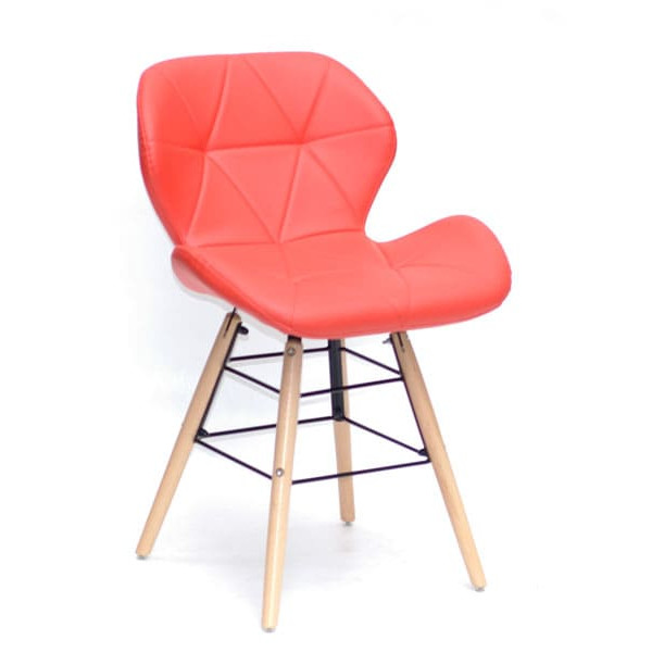 Стул Onder Mebli Invar Q Красный 05-0