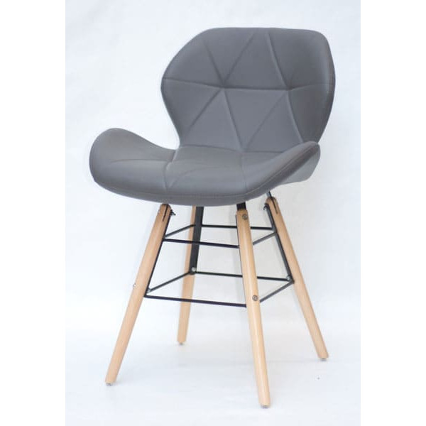 Стілець Onder Mebli Invar Q Сірий 21-1