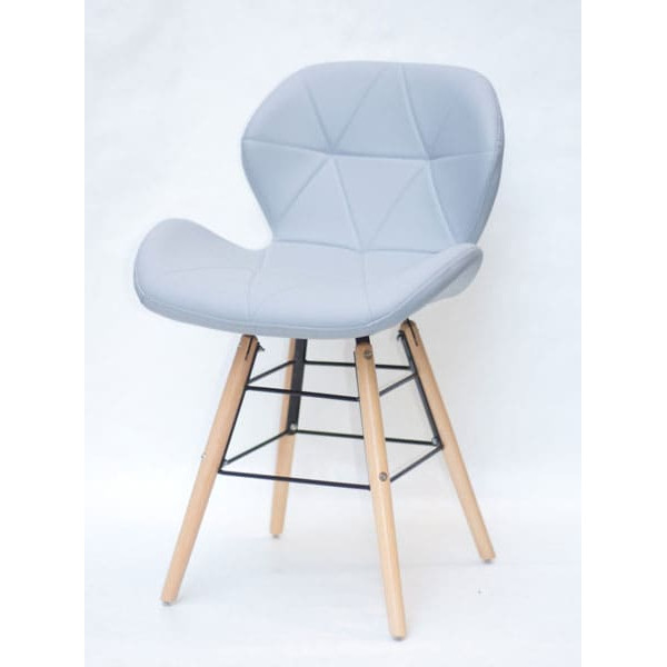 Стул Onder Mebli Invar Q Серый 35-1