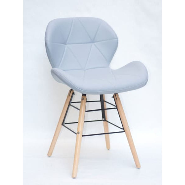 Стул Onder Mebli Invar Q Серый 35-0