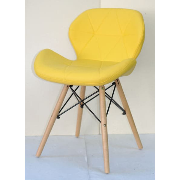 Стул Onder Mebli Invar Желтый 12-5