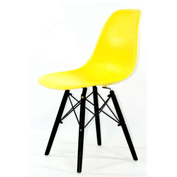 Стілець Onder Mebli Nik BK Жовтий 12-2