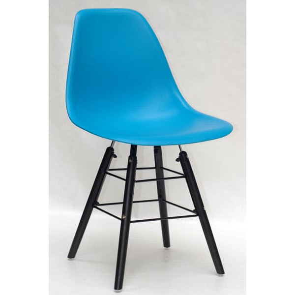 Стул Onder Mebli Nik Q-BK Голубой 51-0