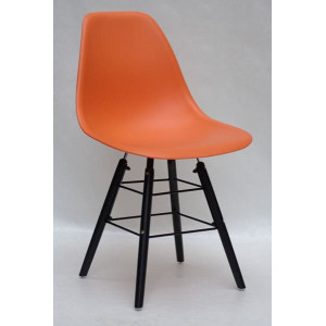 Стілець Onder Mebli Nik Q-BK Помаранчевий 70