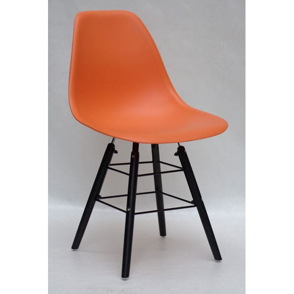 Стул Onder Mebli Nik Q-BK Оранжевый 70-0