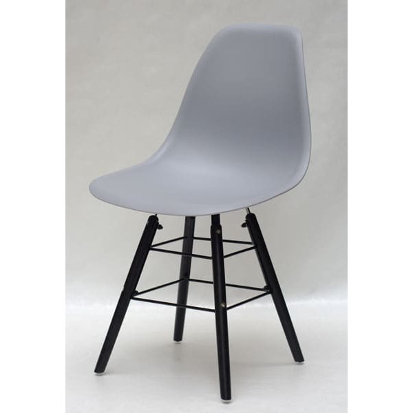 Стілець Onder Mebli Nik Q-BK Сірий 35-1