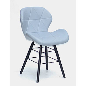 Стілець Onder Mebli Invar Q-BK Сірий 35