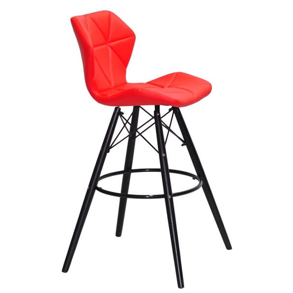 Барний стілець Onder Mebli Greg BAR 75 - BK Червоний 1007-2