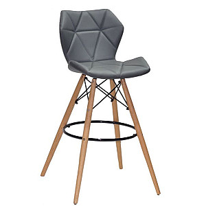 Барний стілець Onder Mebli Greg BAR 75 Сірий 1001