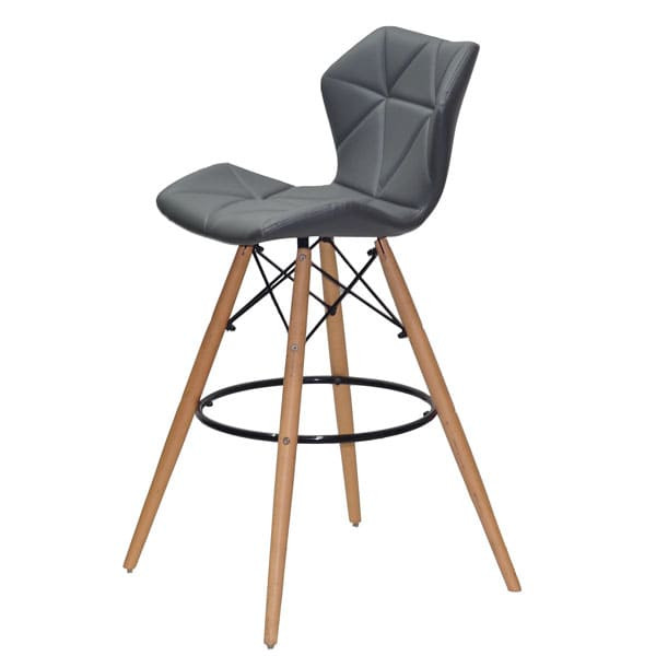 Барний стілець Onder Mebli Greg BAR 75 Сірий 1001-2