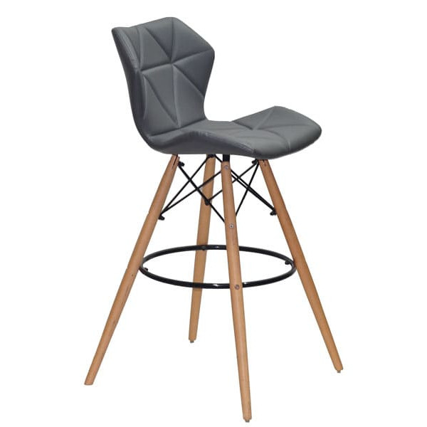 Барний стілець Onder Mebli Greg BAR 75 Сірий 1001-3