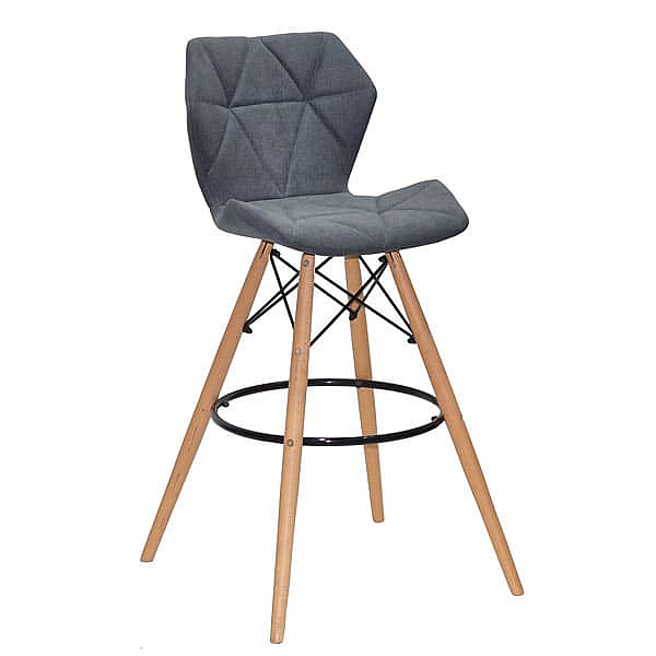 Барный стул Onder Mebli Greg BAR 75 Серый SH - 1 Шенилл-0