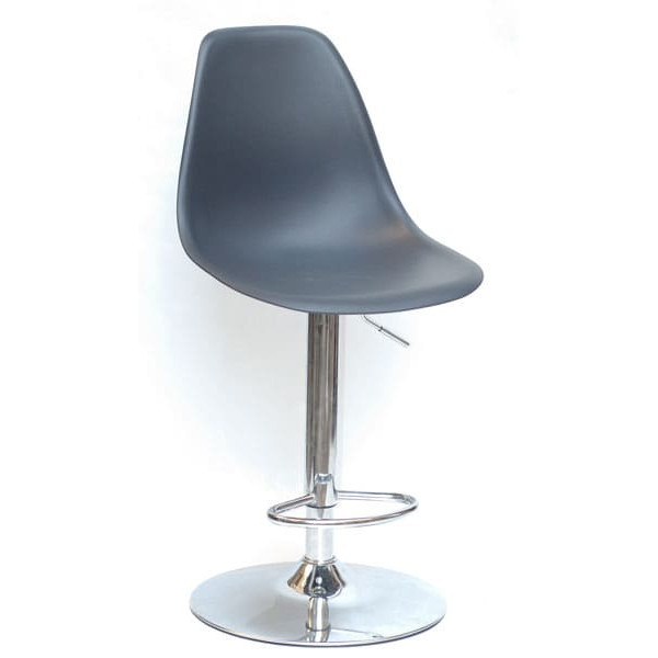 Барный стул Onder Mebli Nik BAR CH - BASE Антрацит 01 Пластик-0