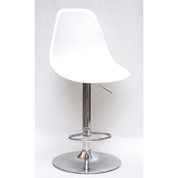 Барний стілець Onder Mebli Nik BAR CH - BASE Білий 07 Пластик-0