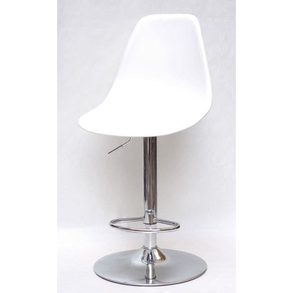 Барний стілець Onder Mebli Nik BAR CH - BASE Білий 07 Пластик-1