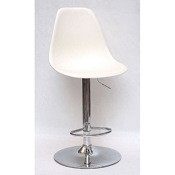 Барний стілець Onder Mebli Nik BAR CH - BASE Молочний 56 Пластик-0