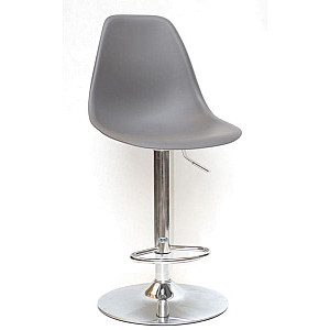 Барний стілець Onder Mebli Nik BAR CH - BASE Сірий 10 Пластик