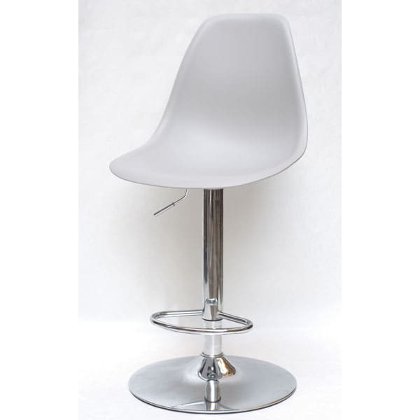 Барный стул Onder Mebli Nik BAR CH - BASE Серый 35 Пластик-1