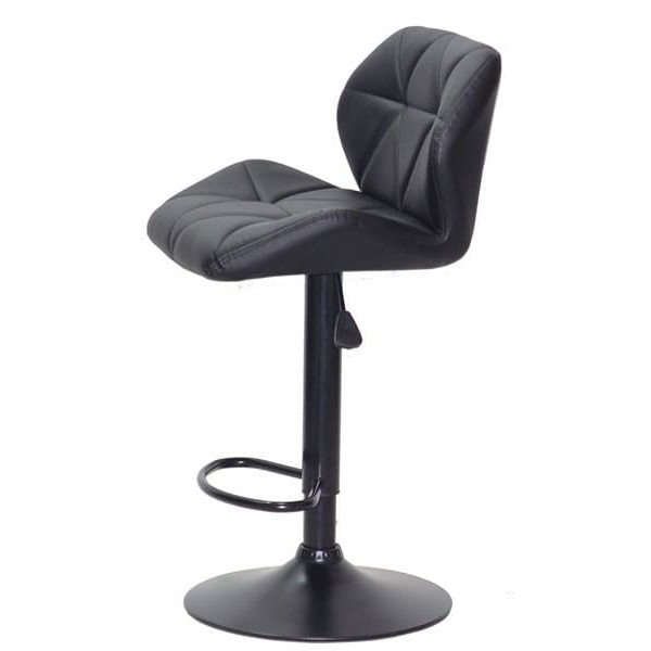 Барний стілець Onder Mebli Set BAR BK - BASE Чорний Екошкіра-2