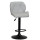 Барный стул Onder Mebli Set BAR BK - BASE Серый 1008 Экокожа