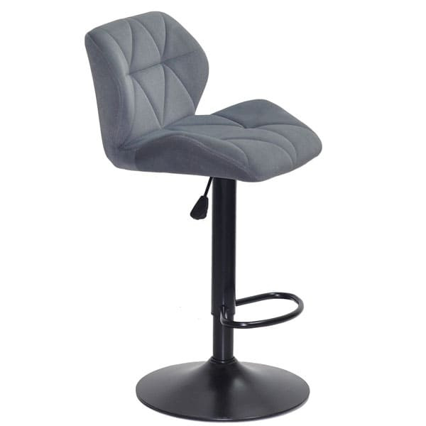 Барный стул Onder Mebli Set BAR BK - BASE Серый B-1004 Бархат-2