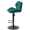 Барный стул Onder Mebli Set BAR BK - BASE Зеленый B-1003 Бархат-3-thumb