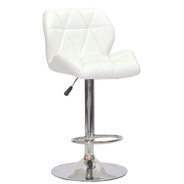 Барный стул Onder Mebli Set BAR CH - BASE Белый Экокожа-0
