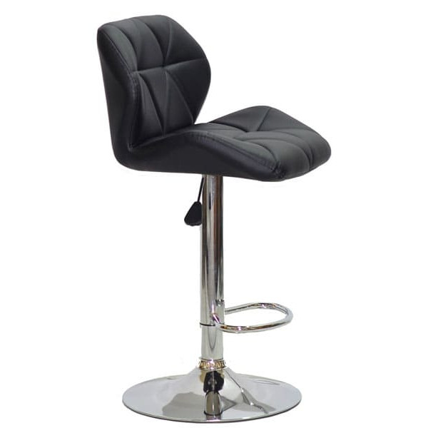 Барний стілець Onder Mebli Set BAR CH - BASE Чорний Екошкіра-3