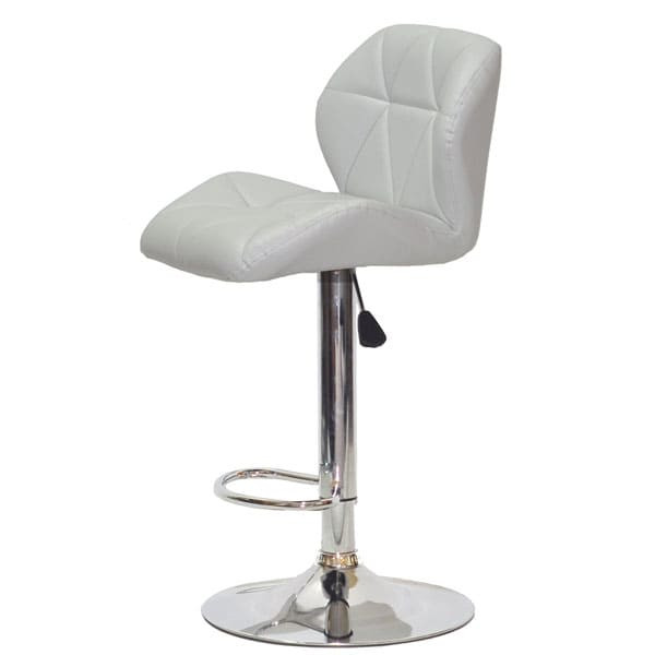 Барный стул Onder Mebli Set BAR CH - BASE Серый 1008 Экокожа-1