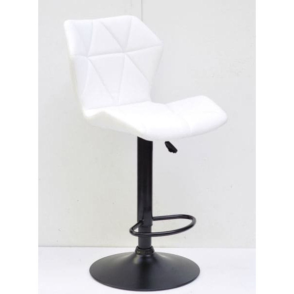 Барний стілець Onder Mebli Torino BAR BK - BASE Білий Екошкіра-0