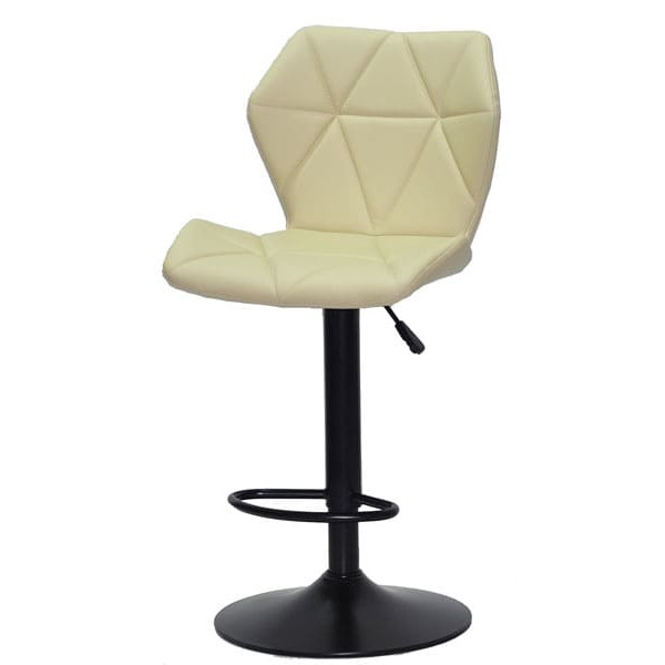 Барный стул Onder Mebli Torino BAR BK - BASE Бежевый 1017 Экокожа-1