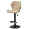 Барний стілець Onder Mebli Torino BAR BK - BASE Бежевий B-1005 Оксамит-1-thumb