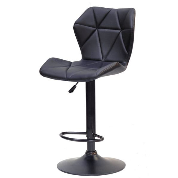 Барный стул Onder Mebli Torino BAR BK - BASE Черный Экокожа-1