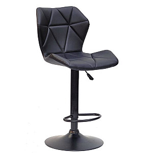 Барный стул Onder Mebli Torino BAR BK - BASE Черный Экокожа