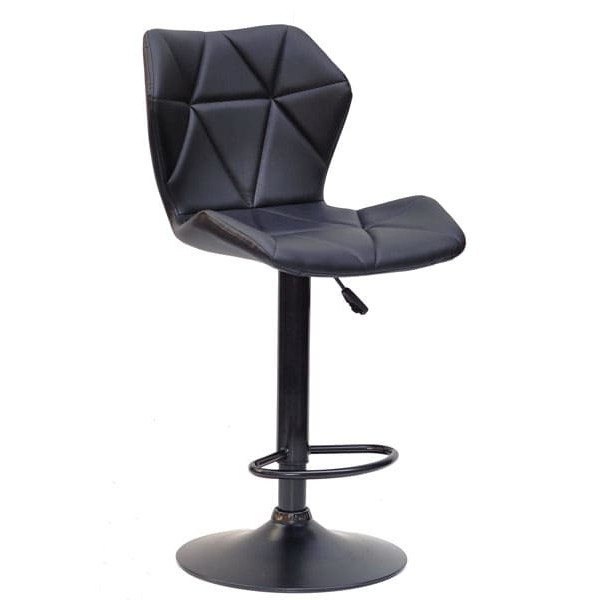 Барный стул Onder Mebli Torino BAR BK - BASE Черный Экокожа-0