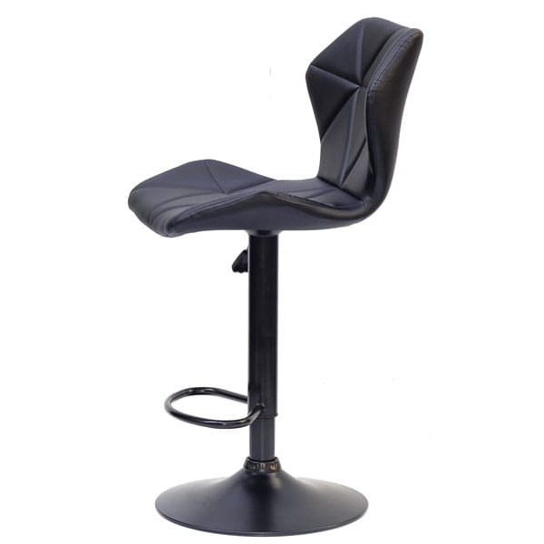 Барный стул Onder Mebli Torino BAR BK - BASE Черный Экокожа-2