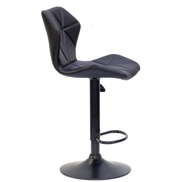 Барный стул Onder Mebli Torino BAR BK - BASE Черный Экокожа-3