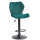 Барный стул Onder Mebli Torino BAR BK - BASE Зеленый B-1003 Бархат