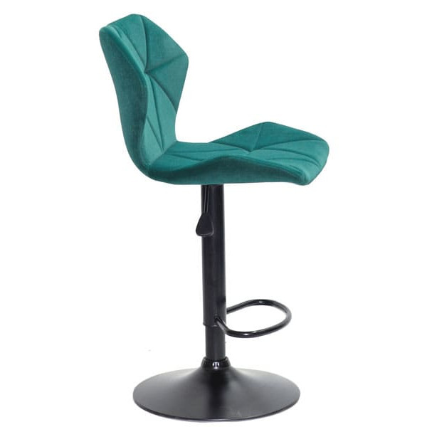 Барный стул Onder Mebli Torino BAR BK - BASE Зеленый B-1003 Бархат-2