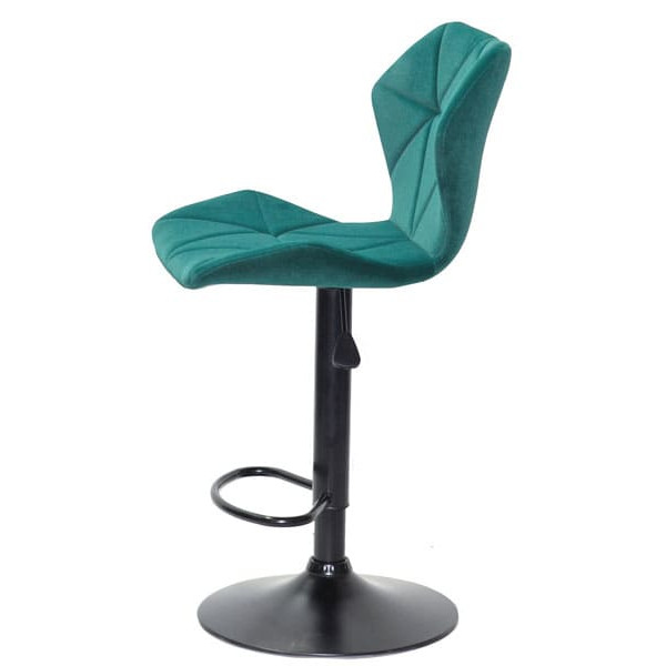 Барный стул Onder Mebli Torino BAR BK - BASE Зеленый B-1003 Бархат-3