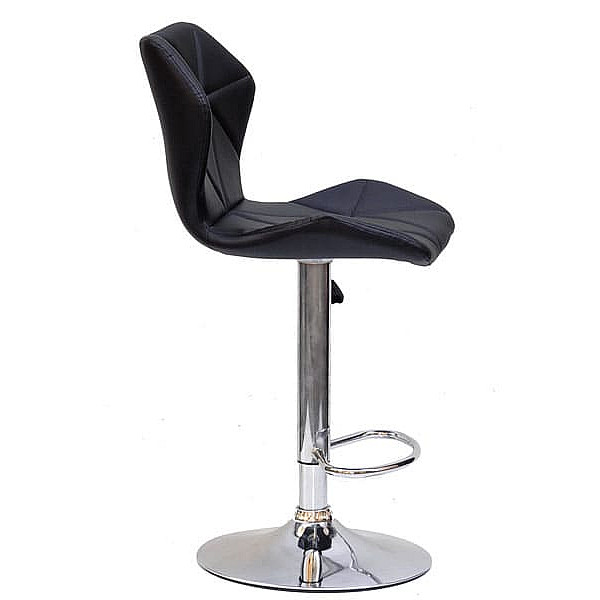 Барный стул Onder Mebli Torino BAR CH - BASE Черный Экокожа-0