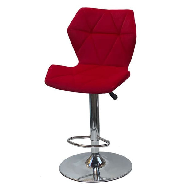Барный стул Onder Mebli Torino BAR CH - BASE Красный В-1016 Бархат-1